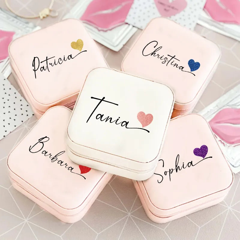 Glamour in a Box: Personalized Jewelry Cases for Special Days!